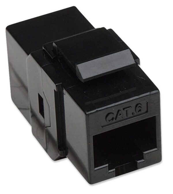Accoppiatore Keystone RJ45 F/F Cat.6 UTP Nero - immagine 2