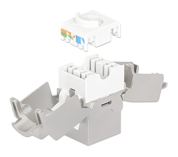 Frutto Keystone RJ45 Cat6 STP - immagine 3