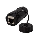 Accoppiatore RJ45 Cat.6A IP68 con Passacavo