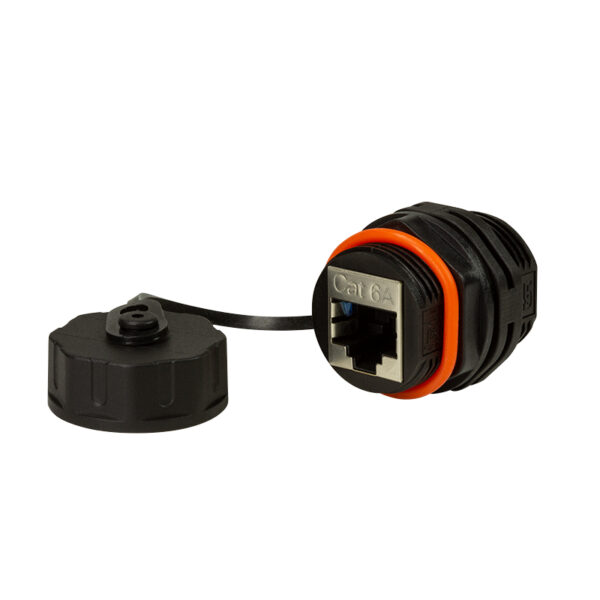 Accoppiatore RJ45 Cat.6A da panello IP68 - immagine 2
