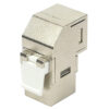 Accoppiatore RJ45 F/F 90° Cat.6A Schermato - immagine 6