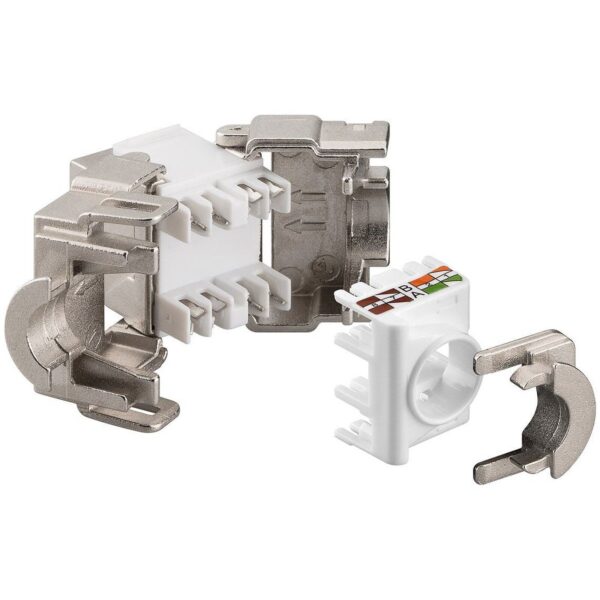 Frutto Keystone RJ45 Cat.6A STP Tooless - immagine 4