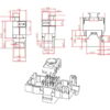 Frutto Keystone RJ45 Cat.6A STP Tooless - immagine 2