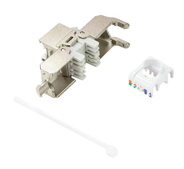 Frutto Keystone Cat.6A STP AWG22-24 16,8 mm - immagine 3