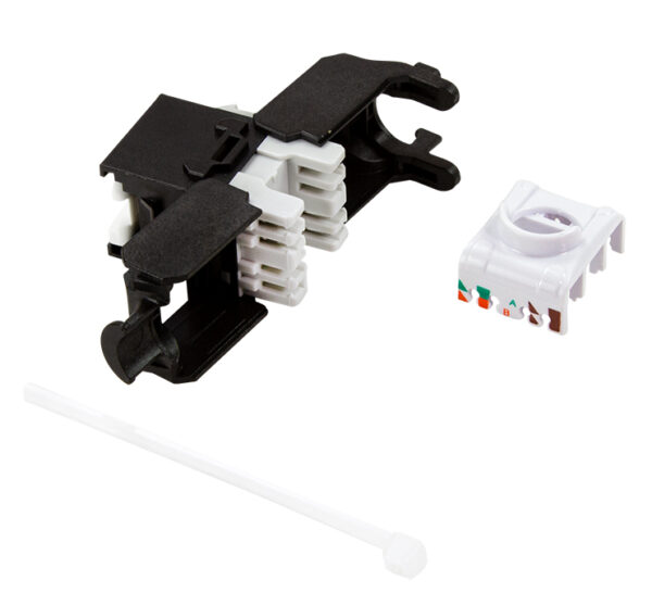 Frutto Keystone RJ45 Cat.6A UTP AWG23-26, 16.8mm - immagine 3