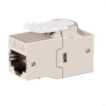 Accoppiatore di Rete RJ45 Cat.6A F/F Schermato FTP da pannello 16.5mm
