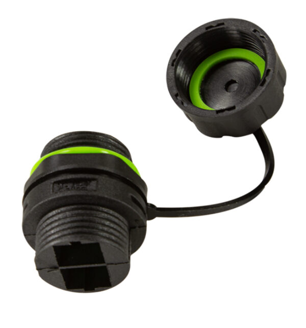 Connettore Fibra Ottica SC Duplex Impermeabile IP68 con Pressacavo e Cappuccio Antipolvere - immagine 5