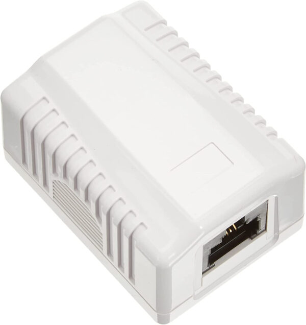 Presa a Muro con 1 Frutto RJ45 Cat.6 UTP Beige - immagine 3