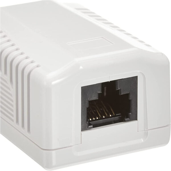 Presa a Muro con 1 Frutto RJ45 Cat.6 UTP Beige - immagine 4