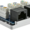 Presa a Muro con 2 Frutti RJ45 Cat.6 UTP Beige - immagine 6
