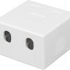 Presa a Muro per 2 Frutti Keystone Bianco - immagine 2