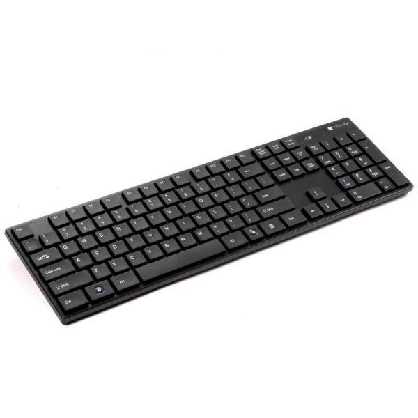 Kit Tastiera Standard e Mouse Wireless 2.4GHz Nero - immagine 3