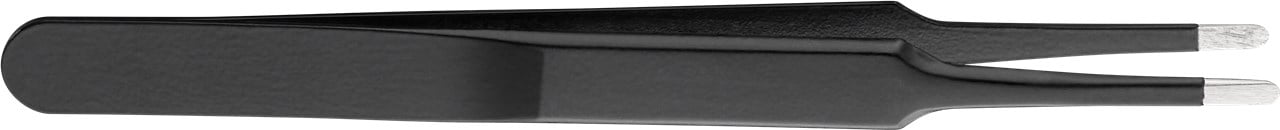 Kit 6 Pinzette di Precisione a Punta Piatta a Croce e Antistatiche in acciaio INOX - immagine 4