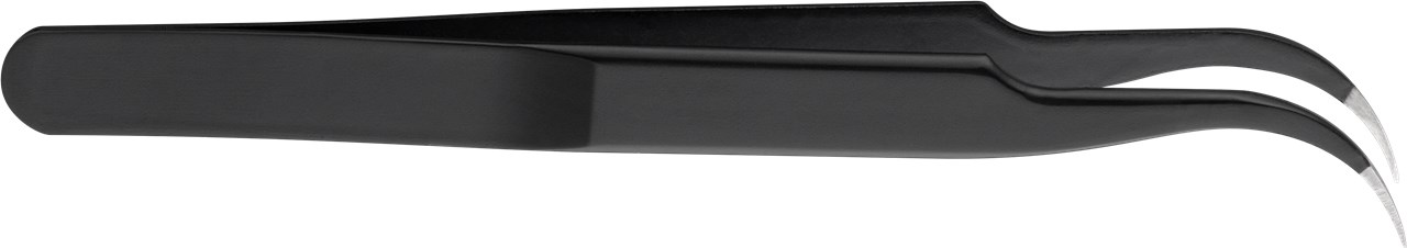 Kit 6 Pinzette di Precisione a Punta Piatta a Croce e Antistatiche in acciaio INOX - immagine 8