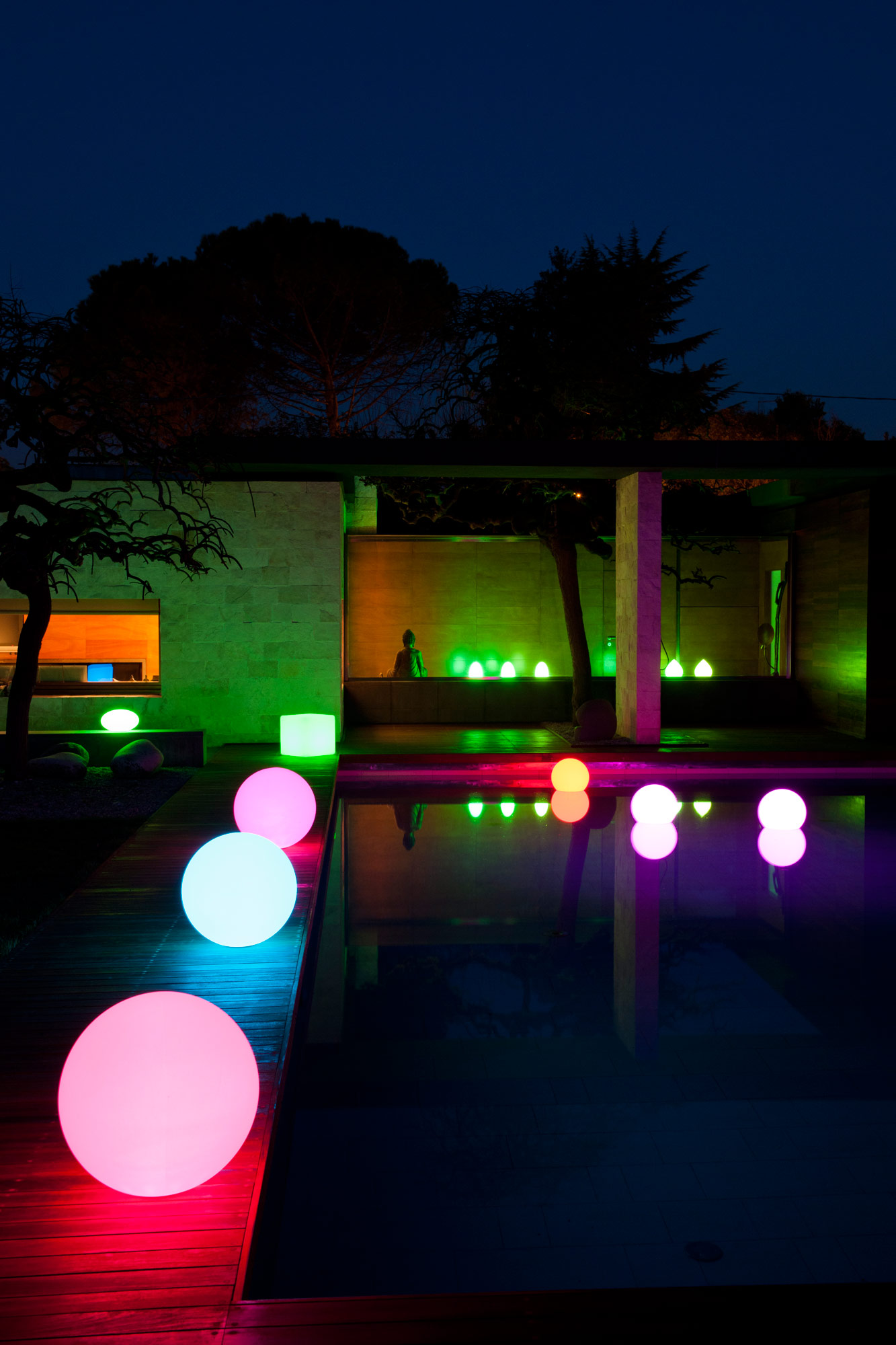 Lampada LED Multicolor da Arredo Sfera Large - immagine 8