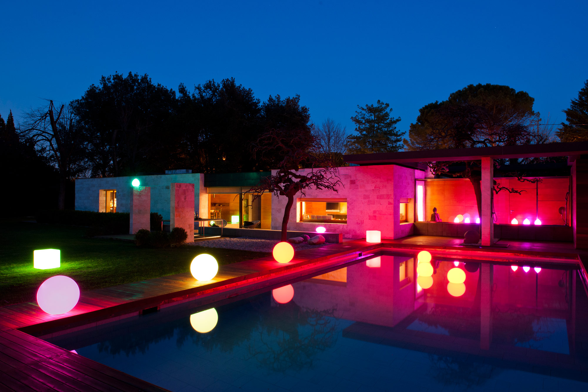 Lampada LED Multicolor da Arredo Sfera Large - immagine 5