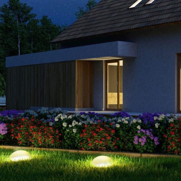 Lampada LED Multicolore a Mezza Sfera - immagine 8