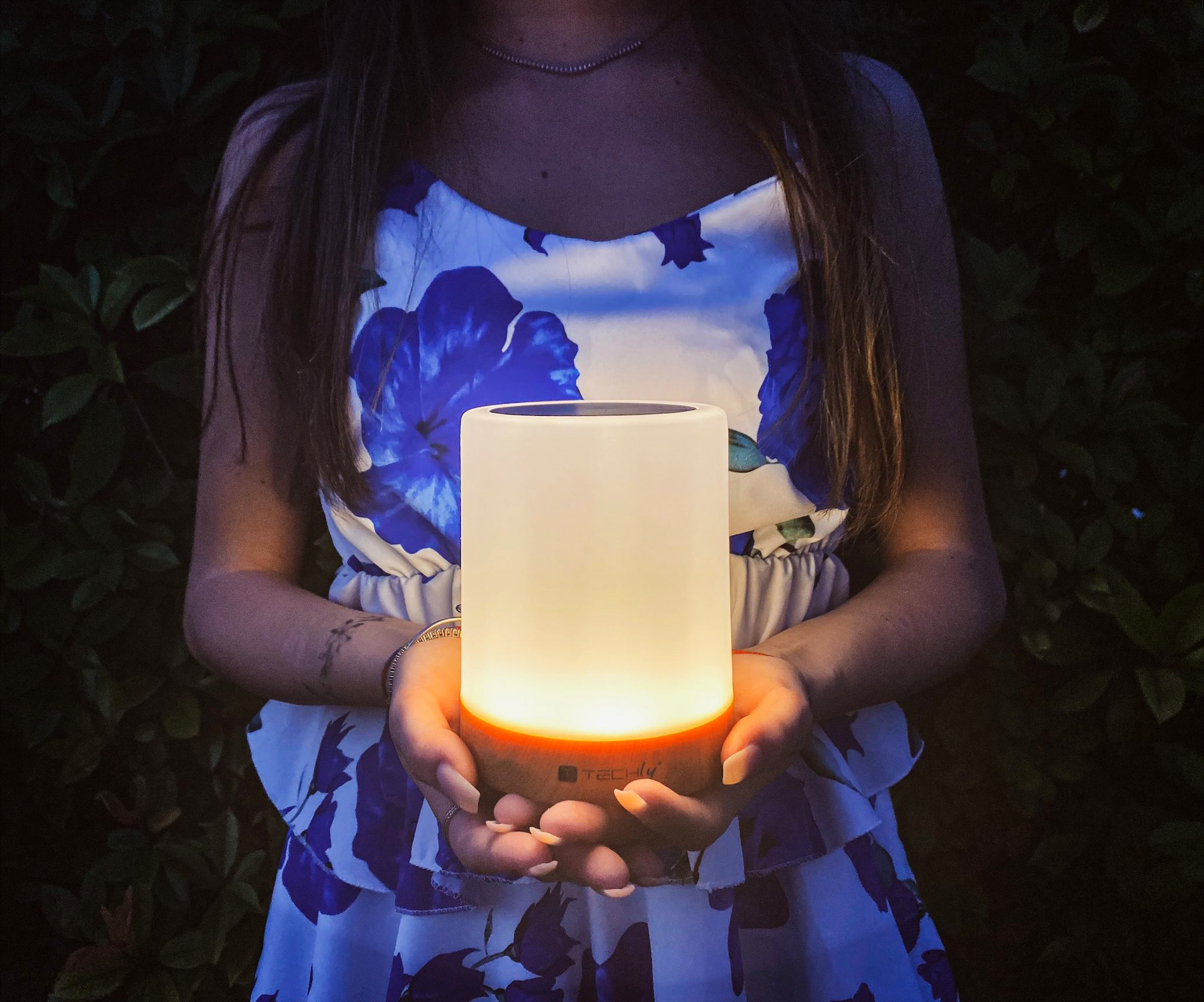 Lampada USB Smart Touch 5 Colori Selezionabili Regolazione Intensità - immagine 8