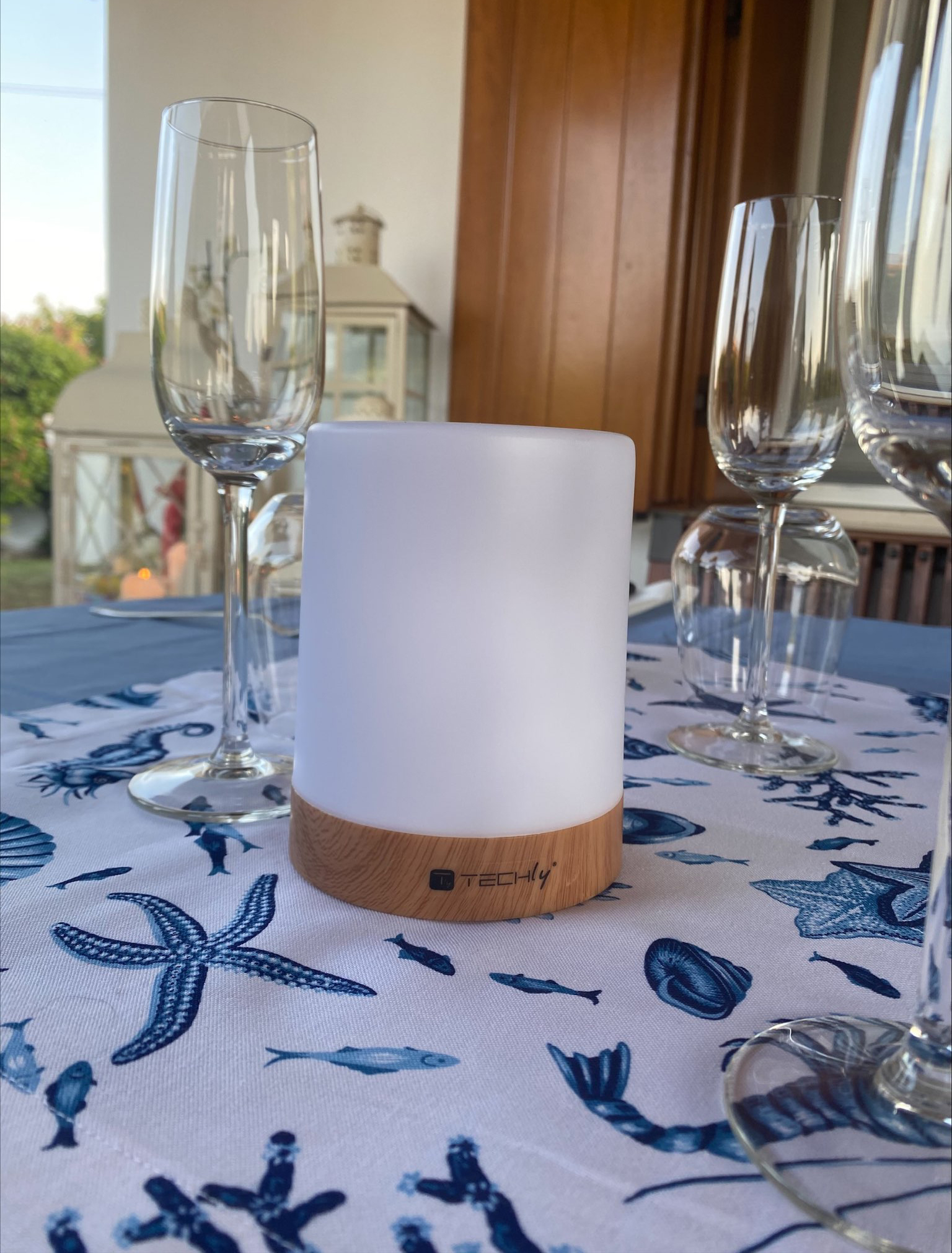 Lampada USB Smart Touch 5 Colori Selezionabili Regolazione Intensità - immagine 7