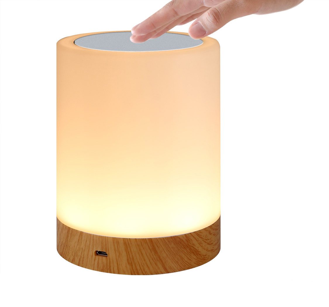 Lampada USB Smart Touch 5 Colori Selezionabili Regolazione Intensità - immagine 5