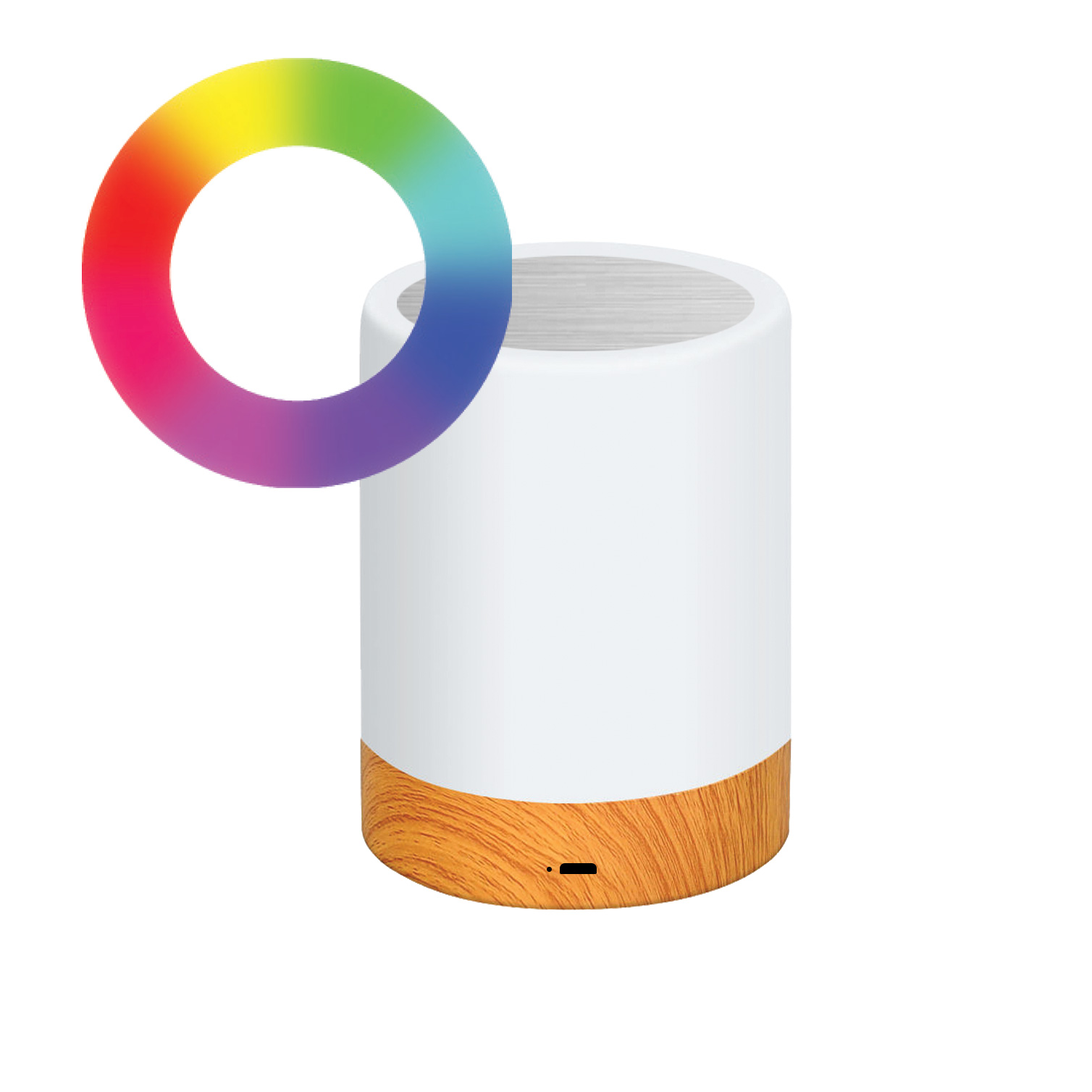 Lampada USB Smart Touch 5 Colori Selezionabili Regolazione Intensità