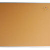 Bacheca Lavagna in Sughero Cornice in Alluminio Anodizzato 45x60 cm - immagine 2
