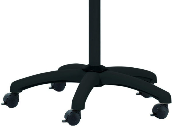 Lavagna Magnetica Cancellabile Flipchart Portablocco Ruote 70x100 cm - immagine 2