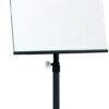 Lavagna Magnetica Cancellabile Flipchart Portablocco Ruote 70x100 cm