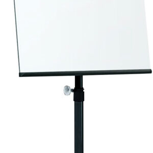 Lavagna Magnetica Cancellabile Flipchart Portablocco Ruote 70x100 cm