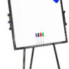 Lavagna Magnetica Flipchart Fogli Mobili 60x90 cm Altezza Regolabile - immagine 2