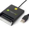 Lettore di Smart Card USB Esterno Nero