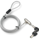 Lucchetto con Sistema di Sicurezza Wedge-Lock per Notebook Cavo 1,8m