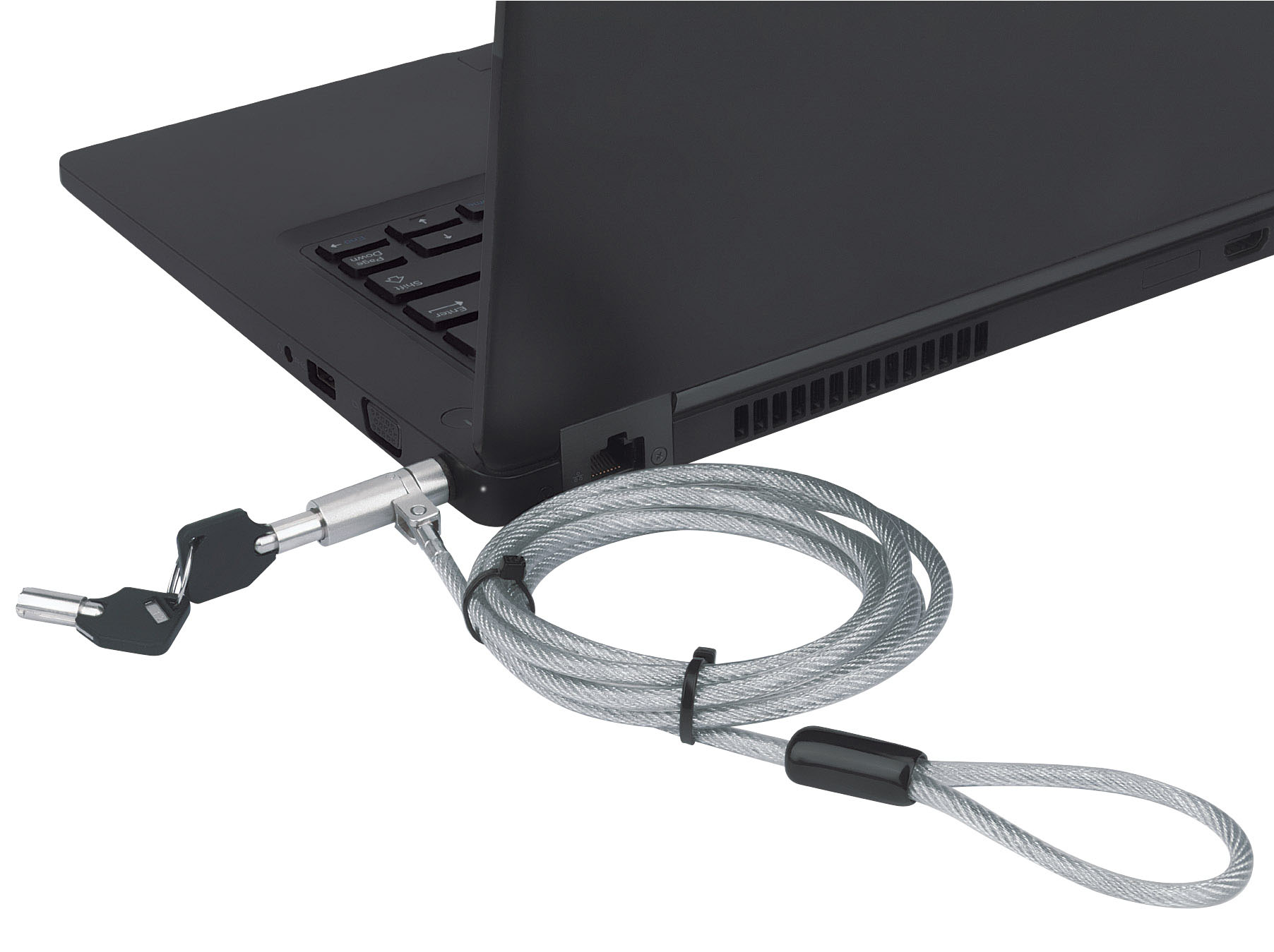 Lucchetto con Sistema di Sicurezza Wedge-Lock per Notebook Cavo 1,8m - immagine 6