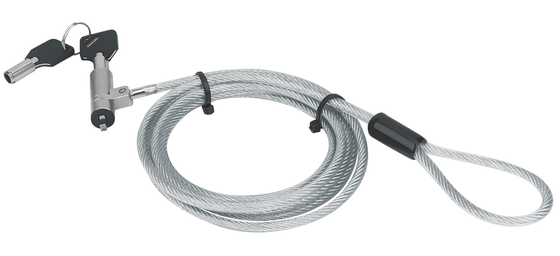 Lucchetto con Sistema di Sicurezza Wedge-Lock per Notebook Cavo 1,8m - immagine 8