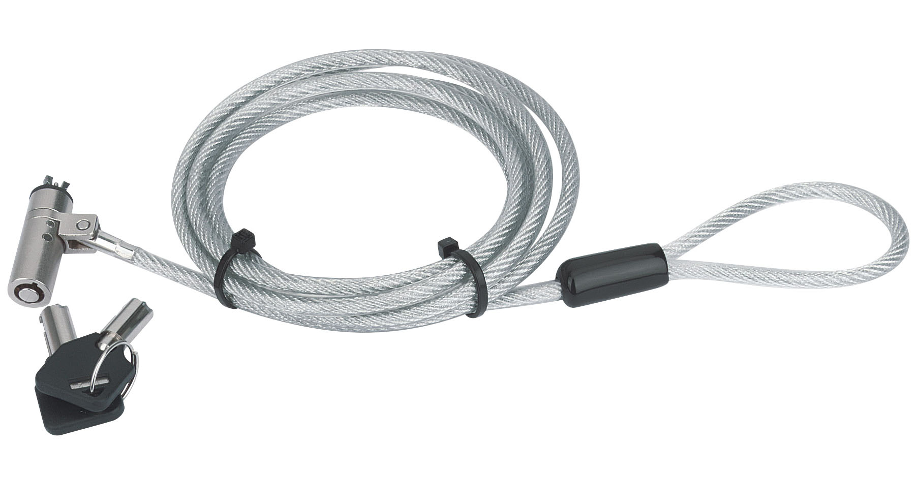 Lucchetto con Sistema di Sicurezza Wedge-Lock per Notebook Cavo 1,8m - immagine 9