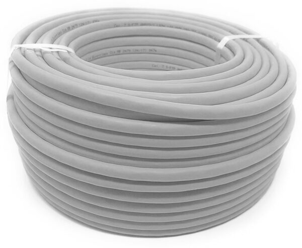 Matassa F/UTP Cavo Cat.5E CCA 100m Flessibile Grigio