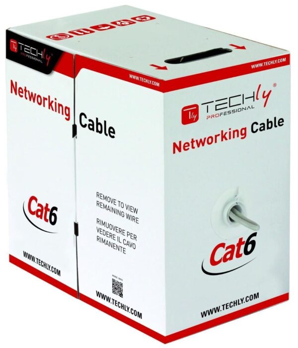 Matassa F/UTP Cavo Cat.6 Rame 305m Flessibile - immagine 2
