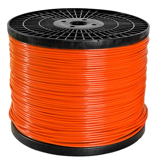 Bobina S/FTP, 4 coppie, Cavo Cat.7 1000 MHz Rame 500m Rigido Arancione