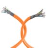 Matassa S/FTP Cavo Cat.7 Rame 1000MHz Duplex Eca 100m Rigido Arancione - immagine 5