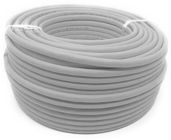 Matassa SF/UTP Cavo Cat.5E CCA 100m Flessibile Grigio