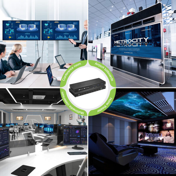 Matrix HDMI 2.0 6X 2 18Gbps 4k@60Hz con Audio e ARC - immagine 10