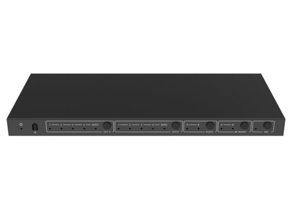 Matrix Switch HDMI 2.0 4x2 18Gbps 4k@60Hz con estrattore audio - immagine 7