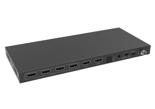 Matrix Switch HDMI 2.0 4x2 18Gbps 4k@60Hz con estrattore audio - immagine 2
