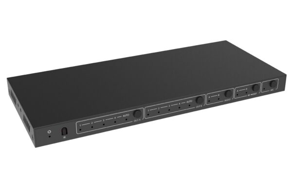 Matrix Switch HDMI 2.0 4x2 18Gbps 4k@60Hz con estrattore audio - immagine 3