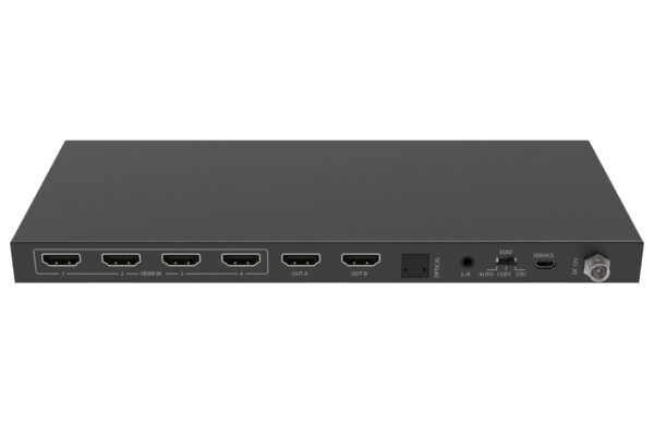 Matrix Switch HDMI 2.0 4x2 18Gbps 4k@60Hz con estrattore audio - immagine 6