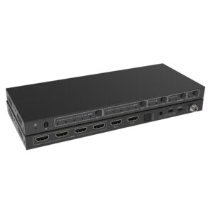 Matrix Switch HDMI 2.0 4x2 18Gbps 4k@60Hz con estrattore audio