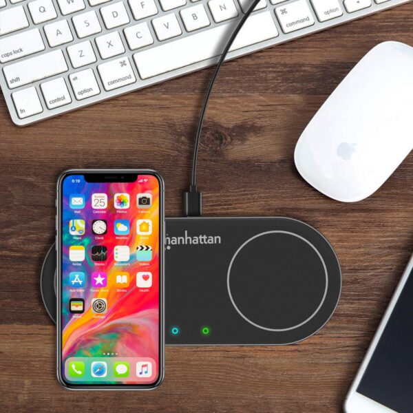 Doppia Stazione di Ricarica Wireless 30W - immagine 8