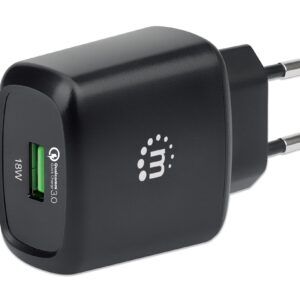 Caricatore USB da Muro QC3.0 18W Quick Charge™ Nero