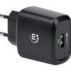 Caricatore USB da Muro QC3.0 18W Quick Charge™ Nero - immagine 2