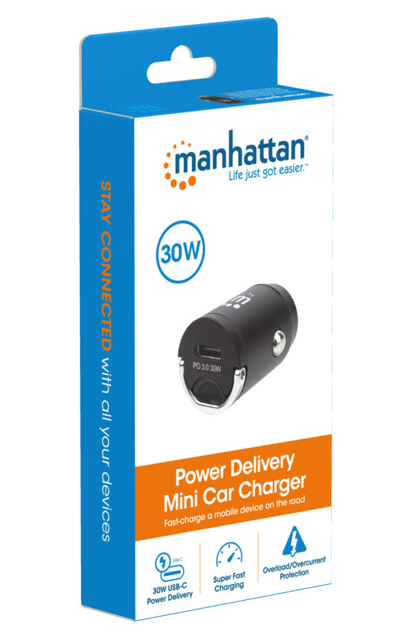 Mini caricabatteria da auto Power Delivery 30W - immagine 9